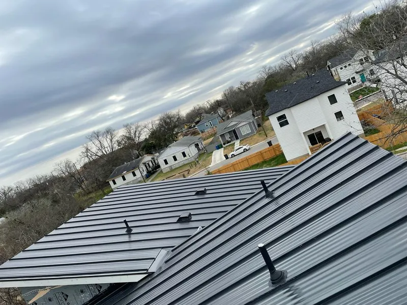 Standing seam metal roof panels with vents for Skylight Repair in Niskayuna